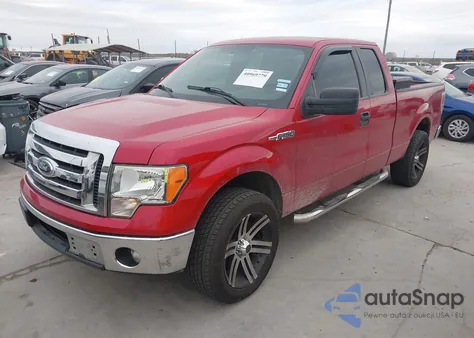 2012 Ford F-150 Xlt из США, поврежденный, VIN 1FTFX1CF1CFB93496